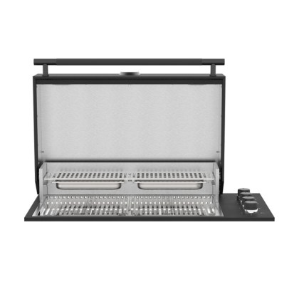 Brabura Box-Q Black Built-In Gas Grill (1)